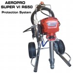 Машина за шпакловка и безвъздушно боядисване AEROPRO SUPER VI R650 PROTECTION SYSTEM Машина за шпакловка и безвъздушно боядисване AEROPRO SUPER VI R650 PROTECTION SYSTEM