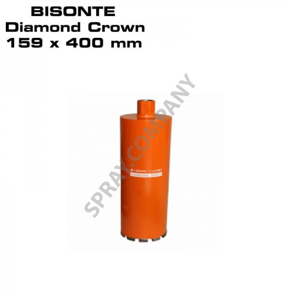 Диамантена корона BISONTE 159 x 400mm 1 ¼” UNC Диамантена корона BISONTE 159 x 400mm 1 ¼” UNC