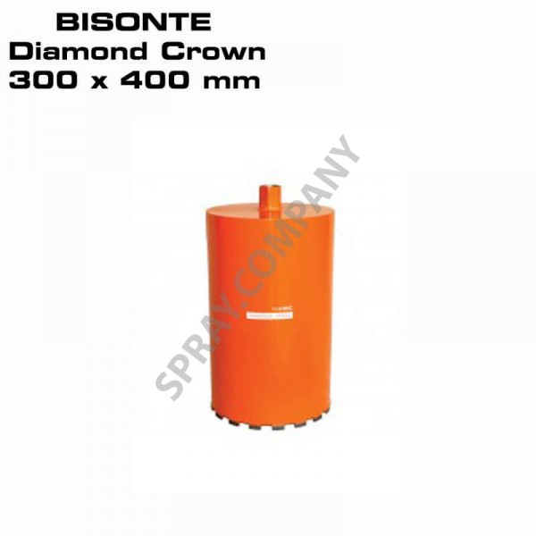 Диамантена корона BISONTE 300 x 400mm 1 ¼” UNC Диамантена корона BISONTE 300 x 400mm 1 ¼” UNC