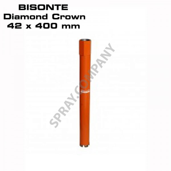 Диамантена корона BISONTE 42 x 400mm Диамантена корона BISONTE 42 x 400mm