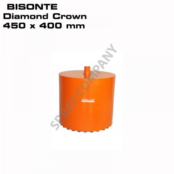 Диамантена корона BISONTE 450 x 400mm 1 ¼” UNC Диамантена корона BISONTE 450 x 400mm 1 ¼” UNC