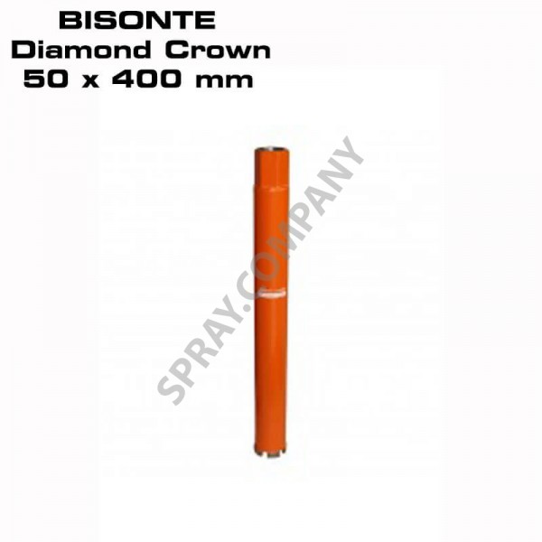 Диамантена корона BISONTE 50 x 400mm 1¼ " UNC Диамантена корона BISONTE 50 x 400mm 1¼ " UNC