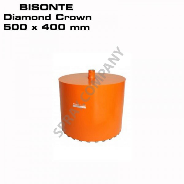 Диамантена корона BISONTE 500 x 400mm 1 ¼” UNC