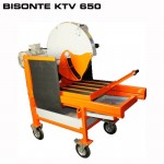 Машина за рязане на тухли и естествен камък BISONTE KTV 650