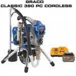 GRACO Акумулаторна машина за безвъздушно боядисване Classic 390 PC GRACO Акумулаторна машина за безвъздушно боядисване Classic 390 PC