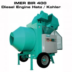 Полуавтоматична бетонобъркачка IMER BIR 400 Diesel Engine Hatz / Kohler