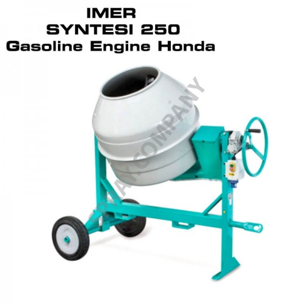 Бетонобъркачка IMER SYNTESI 250 Gasoline Engine Honda Бетонобъркачка IMER SYNTESI 250 Gasoline Engine Honda
