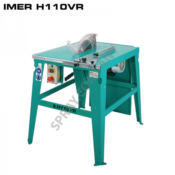 Циркуляр за дърво IMER H110VR трифазен мотор