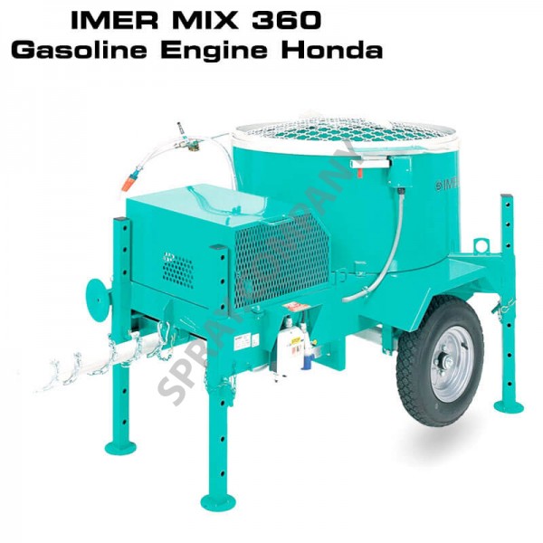 Строителен миксер IMER MIX 360 Gasoline Engine Honda Строителен миксер IMER MIX 360 Gasoline Engine Honda