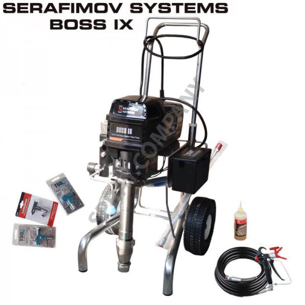 Машина за шпакловане и боядисване Serafimov Systems BOSS IX