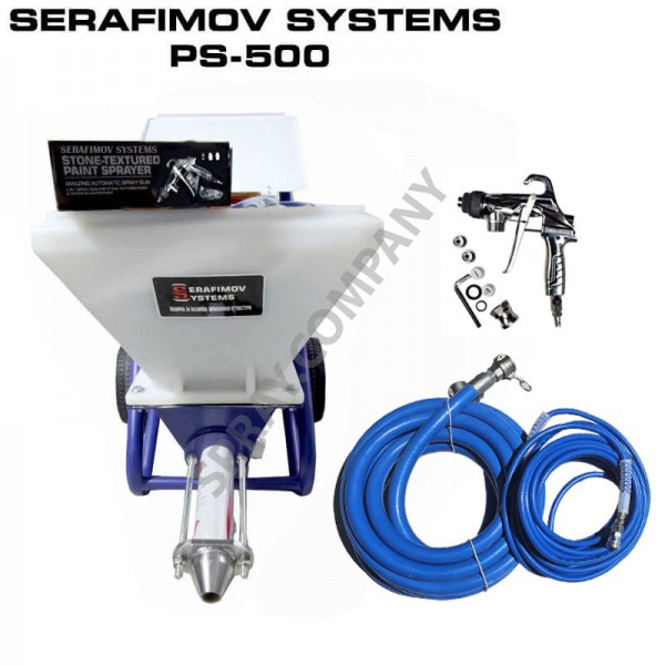 Машина за мазилки, шпакловки и текстури Serafimov Systems PS-500 Машина за мазилки, шпакловки и текстури Serafimov Systems PS-500