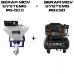 Комплект машина Serafimov Systems PS-500 с компресор Serafimov Systems RS250 Комплект машина Serafimov Systems PS-500 с компресор Serafimov Systems RS250