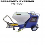 Машина за мазилки, шпакловки и текстури Serafimov Systems PS-700 Машина за мазилки, шпакловки и текстури Serafimov Systems PS-700