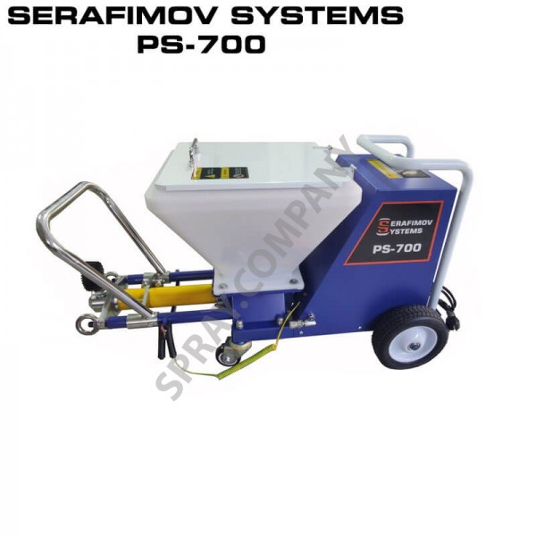 Машина за мазилки, шпакловки и текстури Serafimov Systems PS-700 Машина за мазилки, шпакловки и текстури Serafimov Systems PS-700