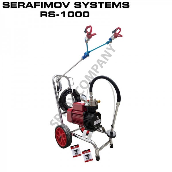 Машина за безвъздушно боядисване Serafimov Systems RS-1000 Машина за безвъздушно боядисване Serafimov Systems RS-1000