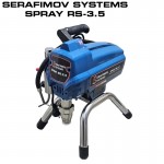 Машина за боядисване SERAFIMOV SYSTEMS SPRAY RS-3.5 Машина за боядисване SERAFIMOV SYSTEMS SPRAY RS-3.5