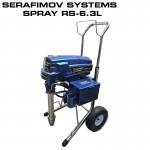 Машина за шпакловане и боядисване SERAFIMOV SYSTEMS SPRAY RS-6.3L Машина за шпакловане и боядисване SERAFIMOV SYSTEMS SPRAY RS-6.3L