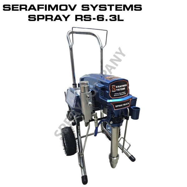 Машина за шпакловане и боядисване SERAFIMOV SYSTEMS SPRAY RS-6.3L Машина за шпакловане и боядисване SERAFIMOV SYSTEMS SPRAY RS-6.3L