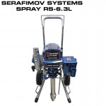 Машина за шпакловане и боядисване SERAFIMOV SYSTEMS SPRAY RS-6.3L Машина за шпакловане и боядисване SERAFIMOV SYSTEMS SPRAY RS-6.3L