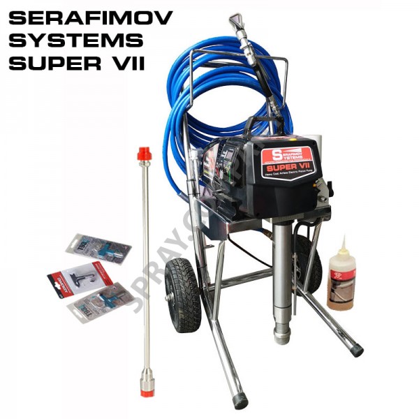 Машина за шпакловане и боядисване Serafimov Systems SUPER VII