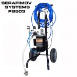Машина за безвъздушно боядисване Serafimov Systems PS503 - три реверсивни дюзи