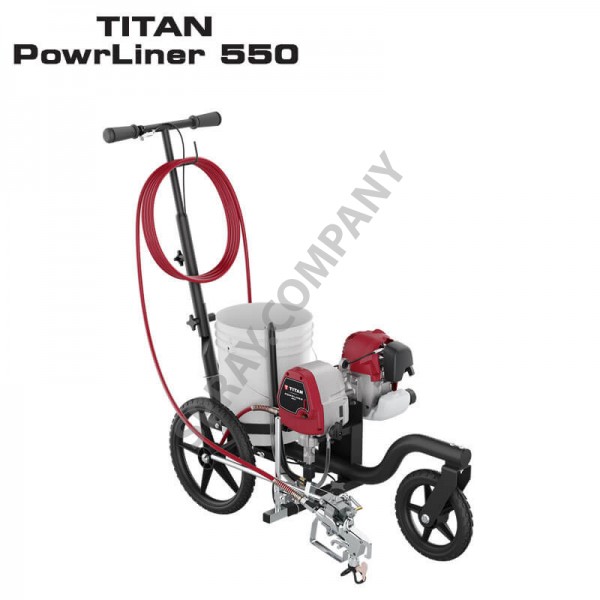 Машина за пътна маркировка Titan PowrLiner 550 Машина за пътна маркировка Titan PowrLiner 550