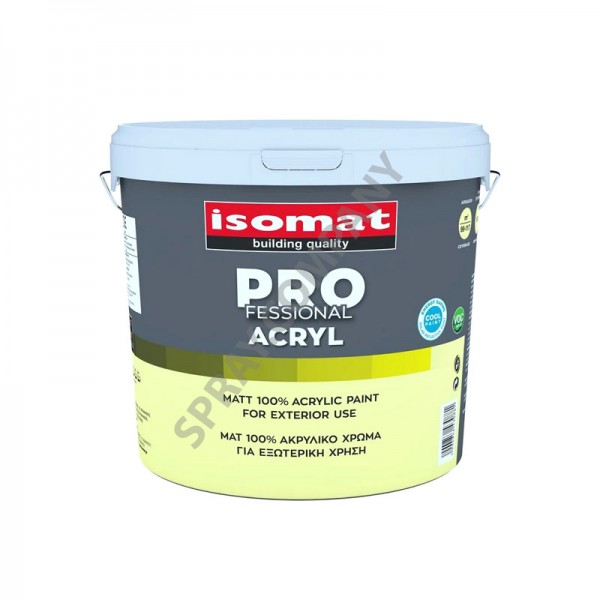 Боя ISOMAT PROFESSIONAL ACRYL - Бял 25 l Боя ISOMAT PROFESSIONAL ACRYL - Бял 25 l