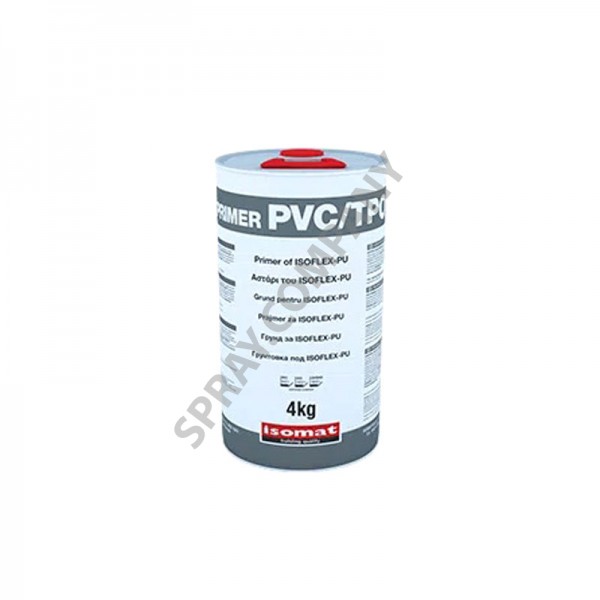 ISOMAT Подобрител на адхезията PRIMER PVC-TPO 4 кг ISOMAT Подобрител на адхезията PRIMER PVC-TPO 4 кг