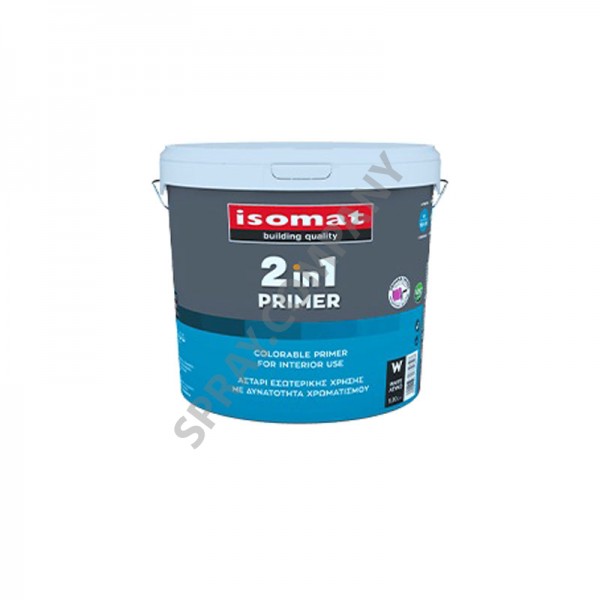 ISOMAT 2-IN-1 PRIMER Грунд за употреба на закрито 9 л ISOMAT 2-IN-1 PRIMER Грунд за употреба на закрито 9 л