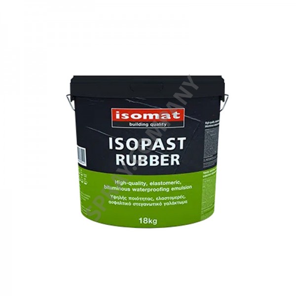 ISOMAT Eластомерна битумна хидроизолационна емулсия ISOPAST-RUBBER 18 кг ISOMAT Eластомерна битумна хидроизолационна емулсия ISOPAST-RUBBER 18 кг