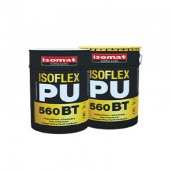 ISOMAT Двукомпонентна течна хидроизолационна мембрана ISOFLEX-PU 560 BT 10l