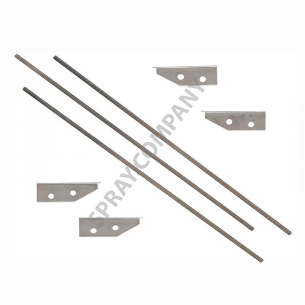TapeTech Комплект за ремонт 175 mm 7 '' Flat Box Repair Kit