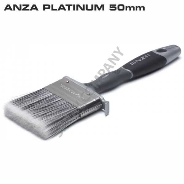 Плоска четка с ергономична дръжка ANZA PLATINUM 50 mm Плоска четка с ергономична дръжка ANZA PLATINUM 50 mm
