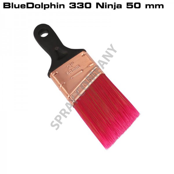 BlueDolphin Професионална ъглова четка с мека дръжка серия 330 Ninja 50 мм