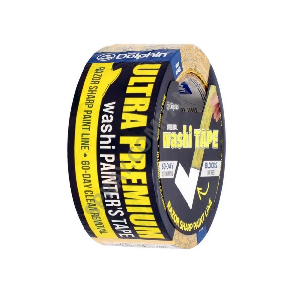BlueDolphin Професионално тиксо от оризова хартия WASHI TAPE 30 мм х 50 м BlueDolphin Професионално тиксо от оризова хартия WASHI TAPE 30 мм х 50 м