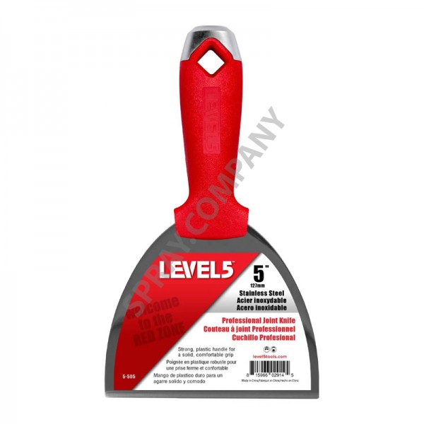 LEVEL 5 Шпакла с композитна дръжка 5 '' / 127 mm LEVEL 5 Шпакла с композитна дръжка 5 '' / 127 mm