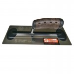 ULTRA FLEX Маламашка Silver неръждаема стомана 305 х 120 х 0.4 mm дръжка кожа винтидж