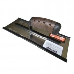 ULTRA FLEX Маламашка Silver извита неръждаема стомана 305 x 120 x 0.4 mm дръжка кожа винтидж