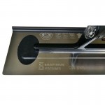 ULTRA FLEX Маламашка Silver неръждаема стомана 356 х 120 х 0.4 mm дръжка кожа винтидж ULTRA FLEX Маламашка Silver неръждаема стомана 356 х 120 х 0.4 mm дръжка кожа винтидж