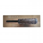 Ultra Flex II златна маламашка Serafimov Systems 305mm x 0.3mm с дръжка кожа винтидж 