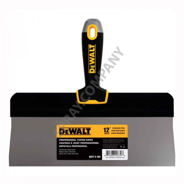 Шпакла DeWALT голяма с гумирана дръжка 12 '' / 305 mm 2-194 Шпакла DeWALT голяма с гумирана дръжка 12 '' / 305 mm 2-194