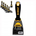 Комплект DeWALT 6 шпакли с гумирани дръжки 3-139