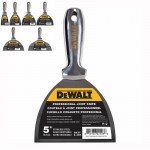 Комплект DeWALT 6 шпакли със заварена дръжка 3-650