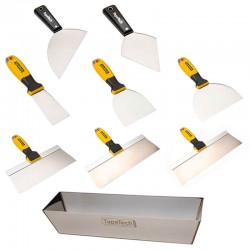 TapeTech Комплект 8 шпакли и ваничка 14 '' / 356 mm