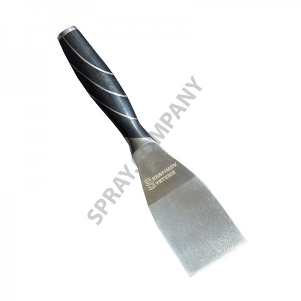 SERAFIMOV SYSTEMS Шпакла от неръждаема стомана 60 мм, дръжка с керамично покритие SERAFIMOV SYSTEMS Шпакла от неръждаема стомана 60 мм, дръжка с керамично покритие