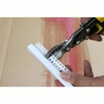 TRIM-TEX USA Завършващ П-образен PVC профил за гипсокартон и шпакловка 3.05 м