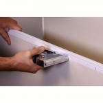 TRIM-TEX USA Завършващ П-образен PVC профил за гипсокартон и шпакловка 3.05 м