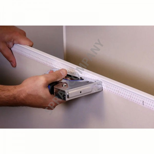 TRIM-TEX USA Завършващ П-образен PVC профил за гипсокартон и шпакловка 3.05 м