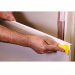 TRIM-TEX USA Завършващ П-образен PVC профил за гипсокартон и шпакловка 3.05 м