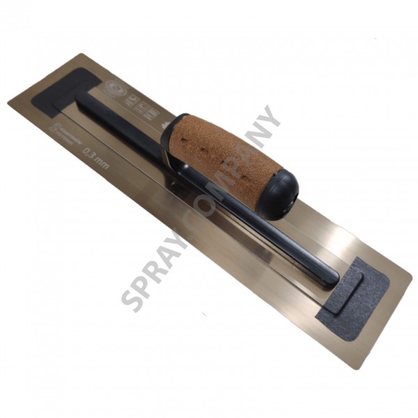 Ultra Flex II златна маламашка Serafimov Systems 0.3 мм 40 см с дръжка корк - 1282406-K Ultra Flex II златна маламашка Serafimov Systems 0.3 мм 40 см с дръжка корк - 1282406-K